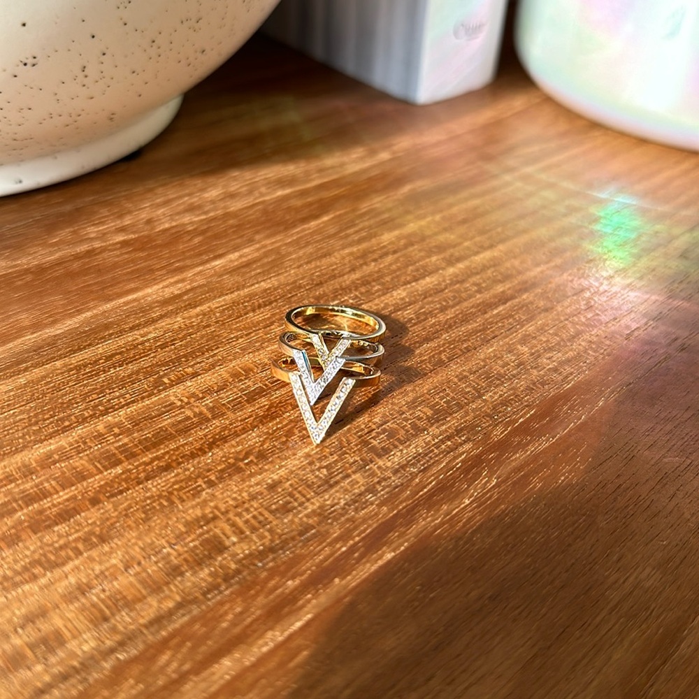 Swarovski Stackable Ring - image 1